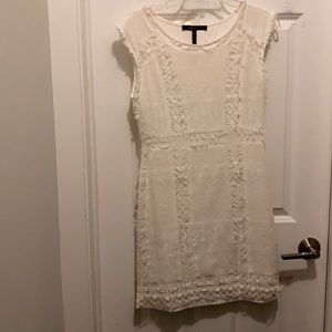BCBG White Lace Dress